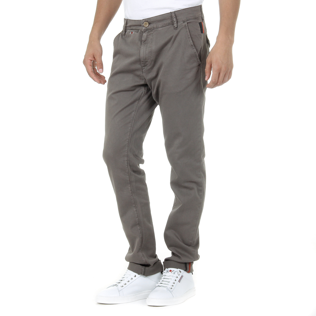 Pantaloni da uomo Andrew Charles marroni AMARA