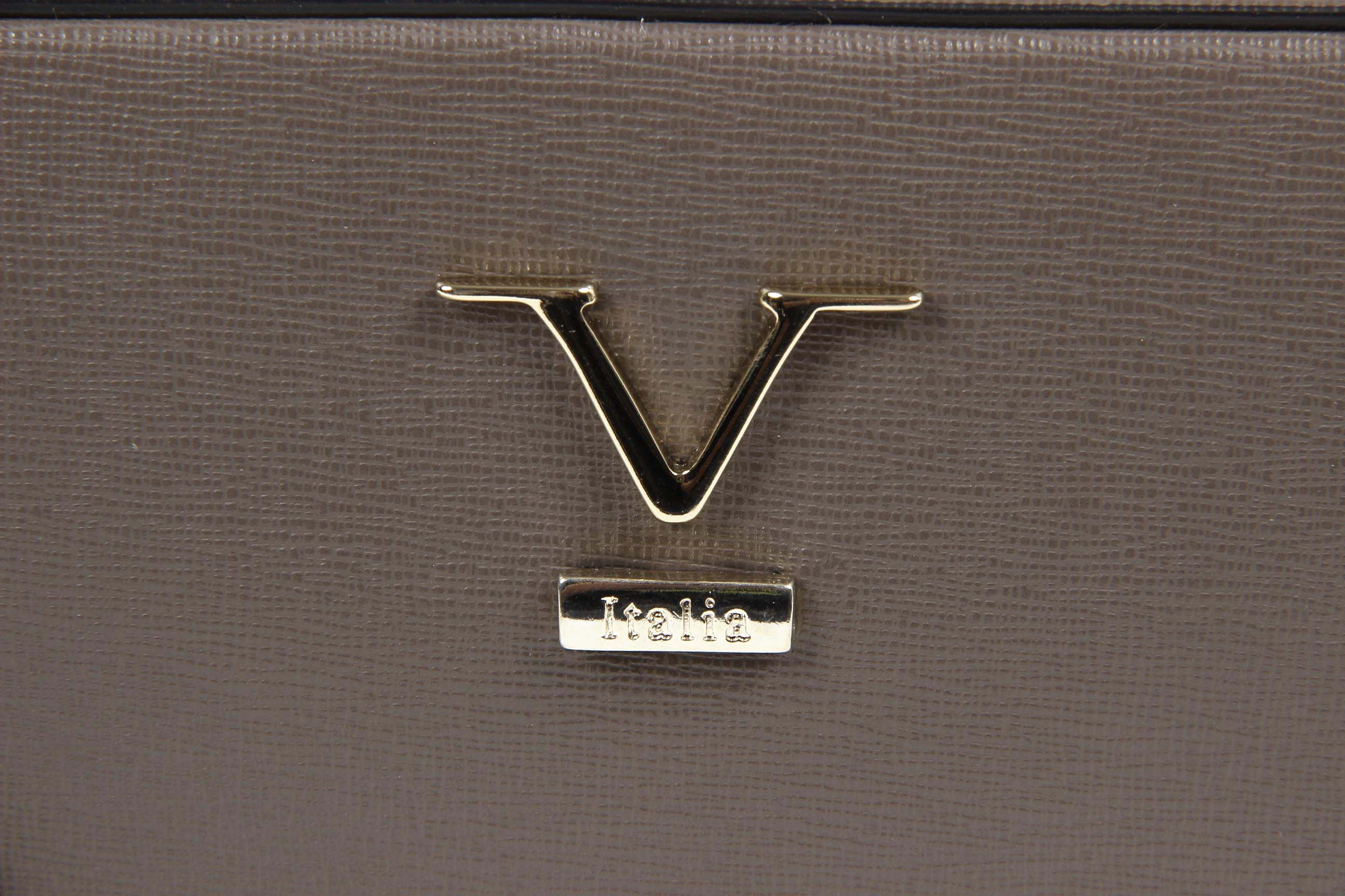 V 1969 Italia Borsa da donna V001 SAFFIANO TAUPE