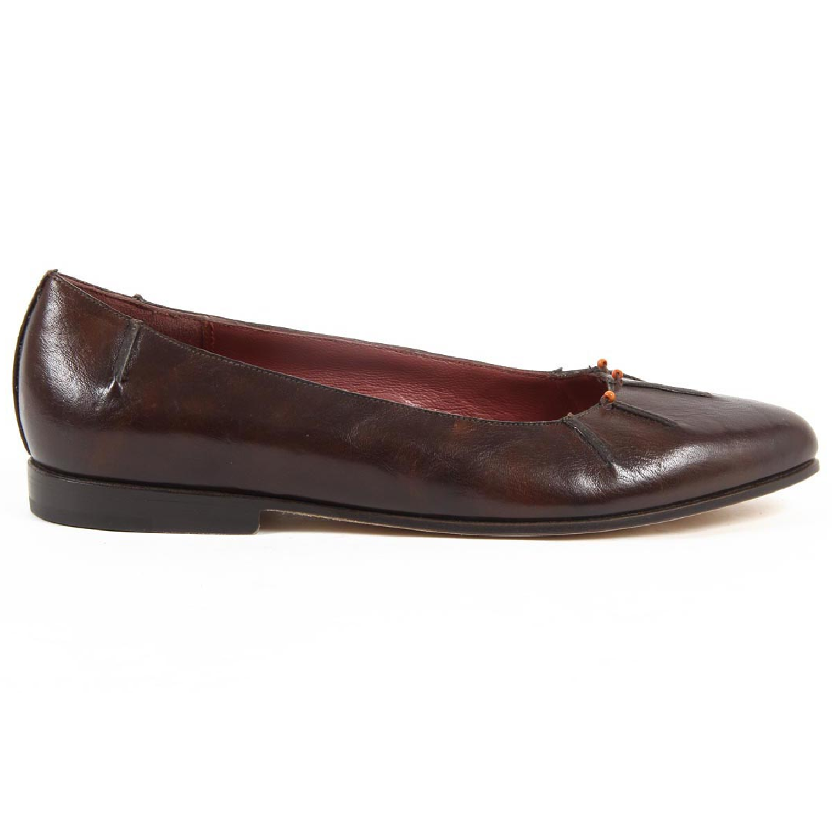 Ballerina da donna Henry Cuir 1715A CRETA 809 MORO