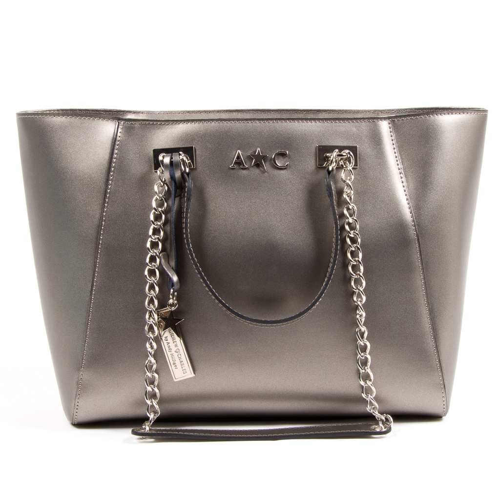 Borsa a mano da donna Andrew Charles Silver KEY