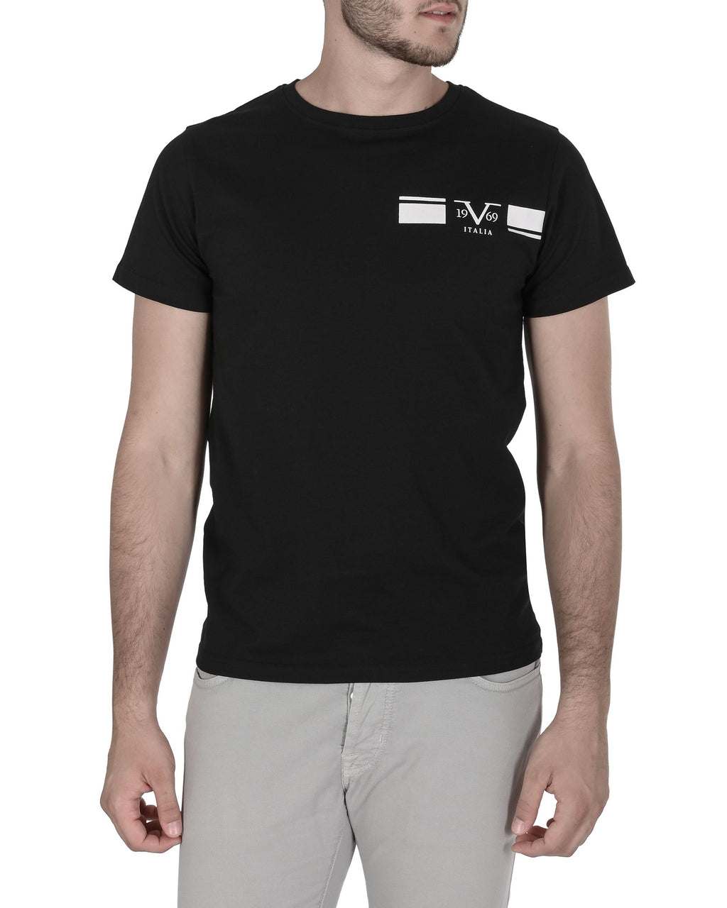 19V69 Italia T-Shirt Uomo VSC1MTS05 NERO
