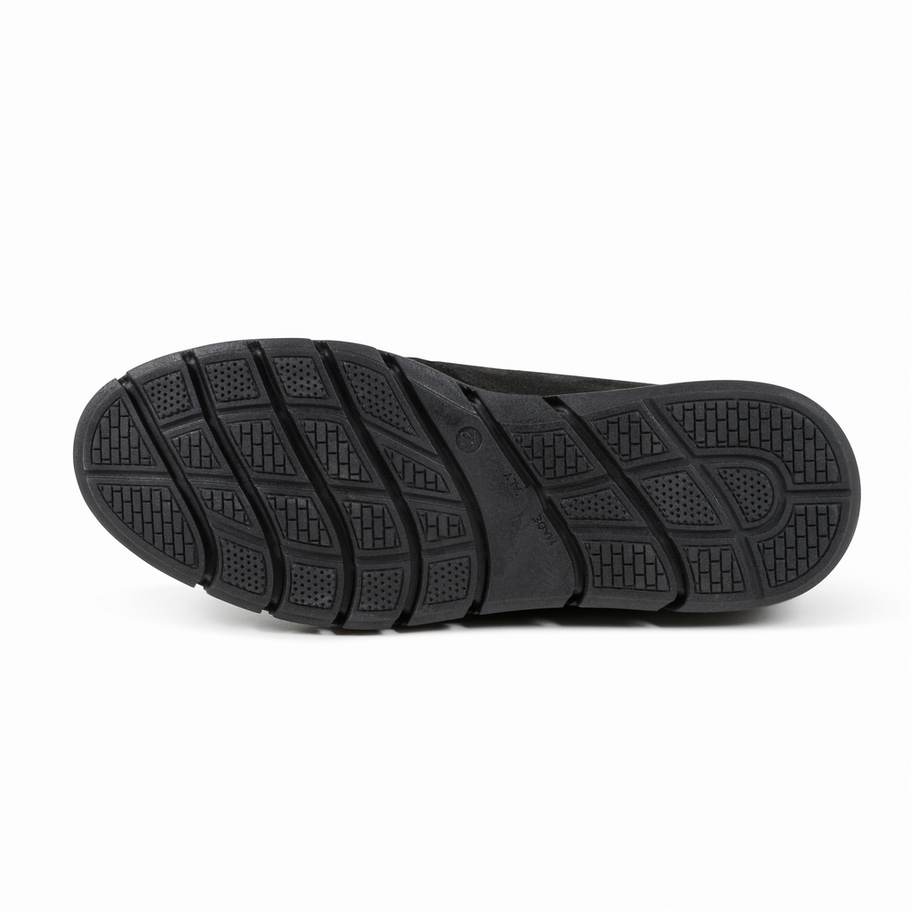 Stivaletto Uomo 19V69 Italia Nero Grigio 930 CAMOSCIO NERO GRIGIO