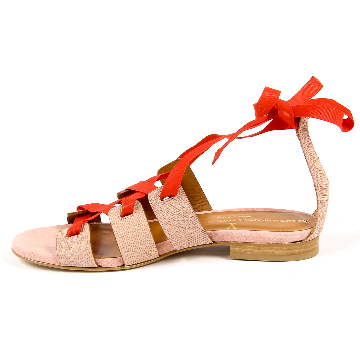 V 1969 Italia Sandalo piatto da donna Multicolor MORA