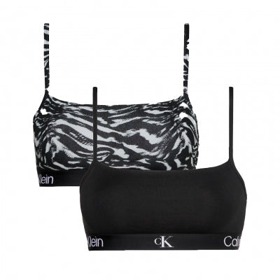 Calvin Klein Donna Confezione da 2 Reggiseni 000QF7215EBIK