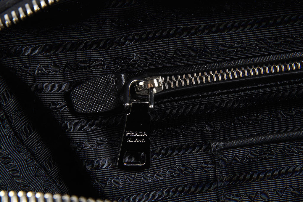 Borsa Prada trapuntata BL0774 Nero Tessuto Impuntu