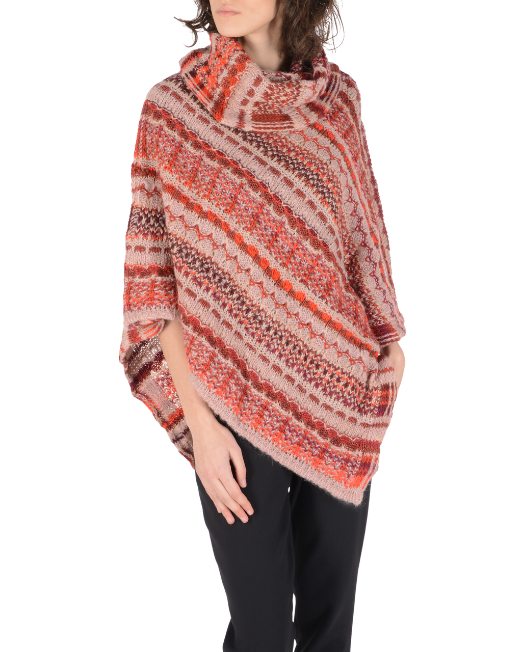 Missoni Donna Poncho Multicolore PO74WMD67670004