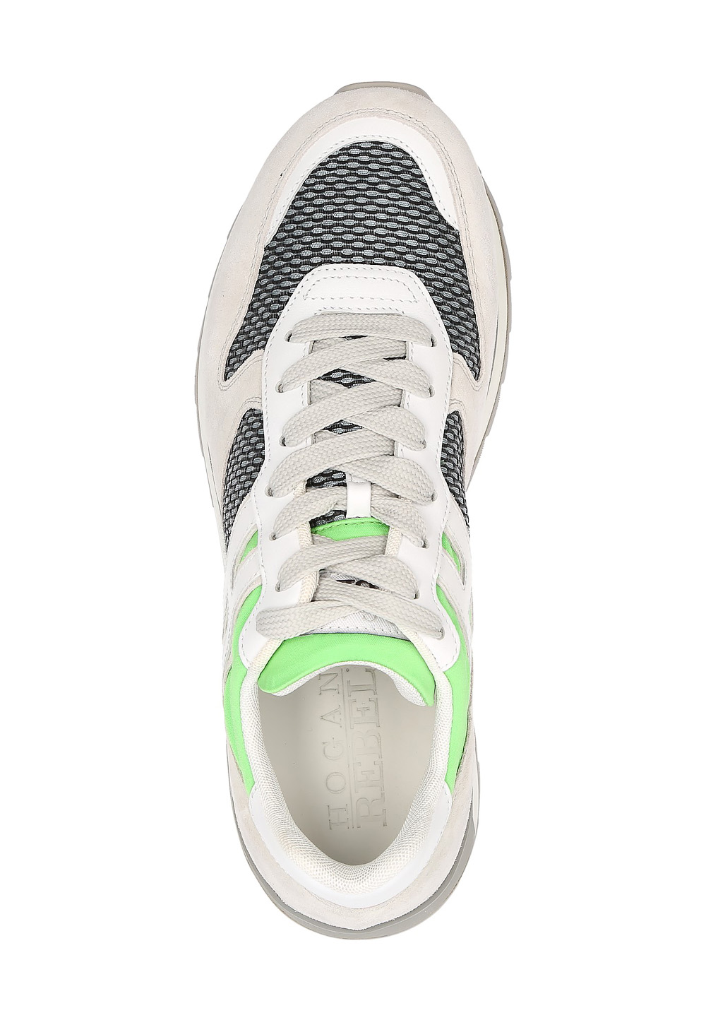 Hogan Sneaker Uomo Grigio Chiaro Rebel HXM2610R67088TQ2BA1