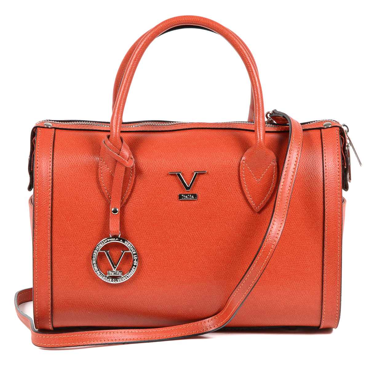 V 1969 Italia Borsa da donna marrone V014 MARRONE