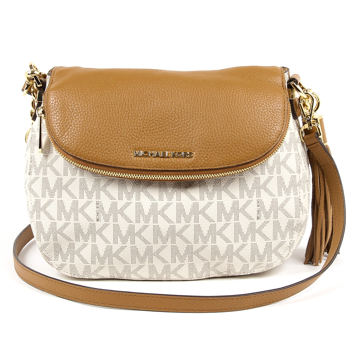Borsa a mano da donna Michael Kors BEDFORD 35T7GBFL2B VANIGLIA ACRN