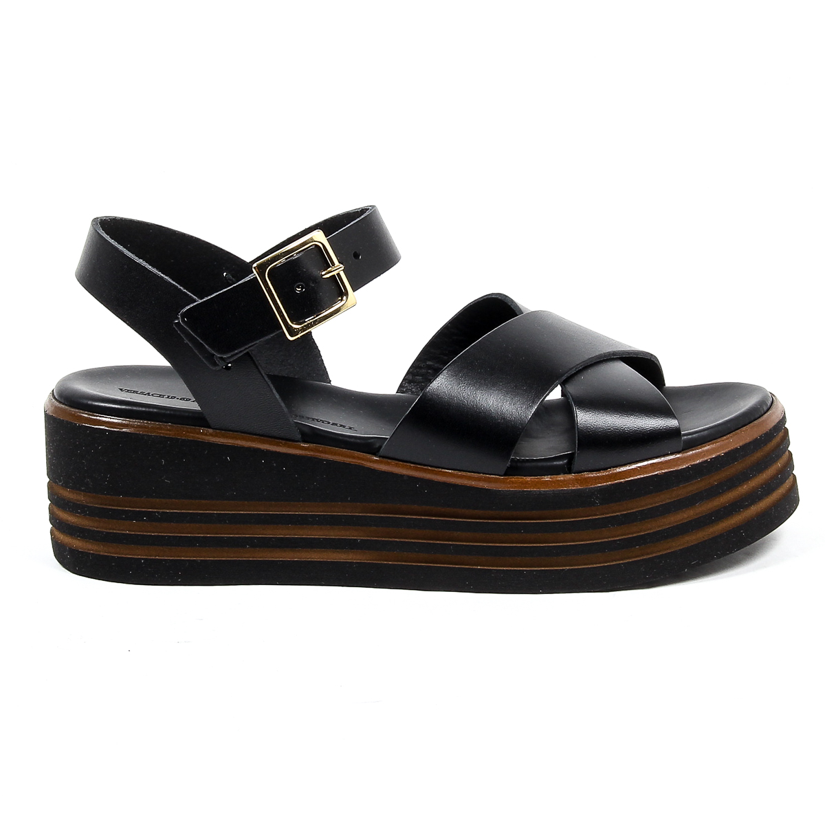 Sandalo flatform da donna V 1969 Italia