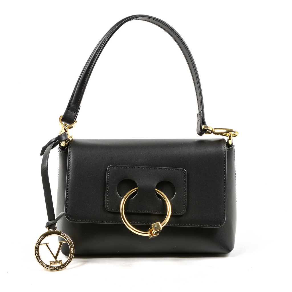 V 1969 Italia Borsa da donna nera VERONA