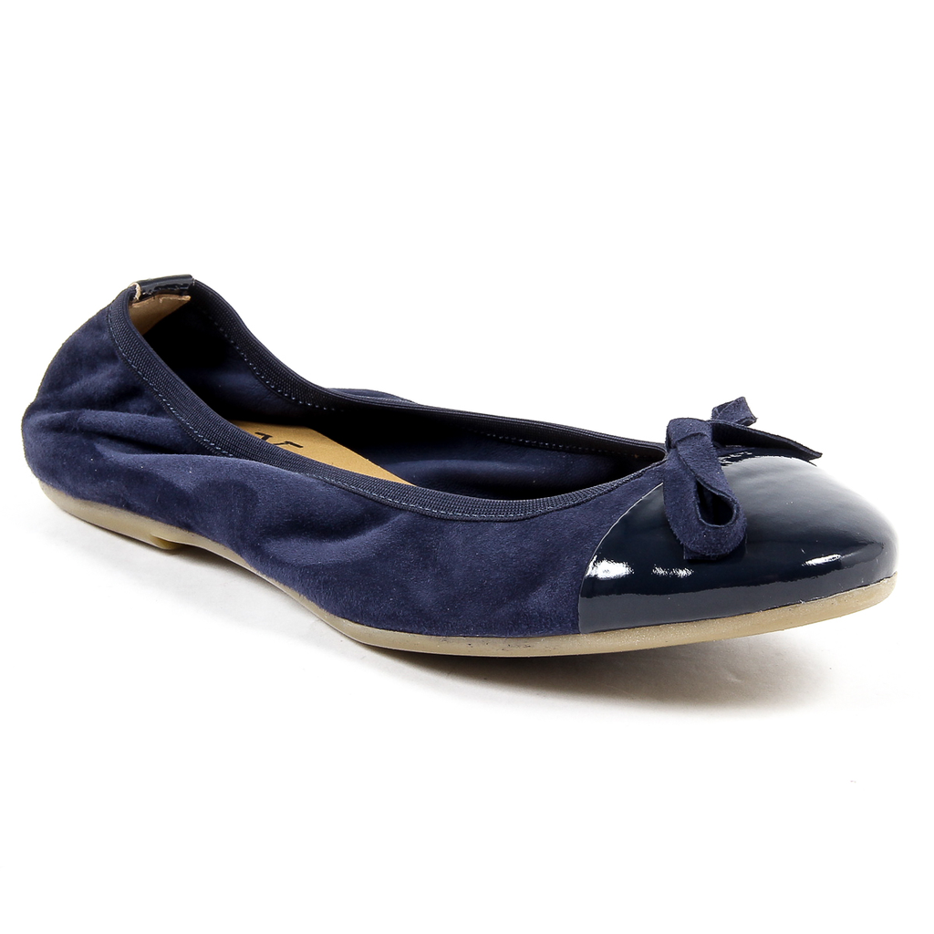 V 1969 Italia Ballerina morbida da donna blu PAMELA