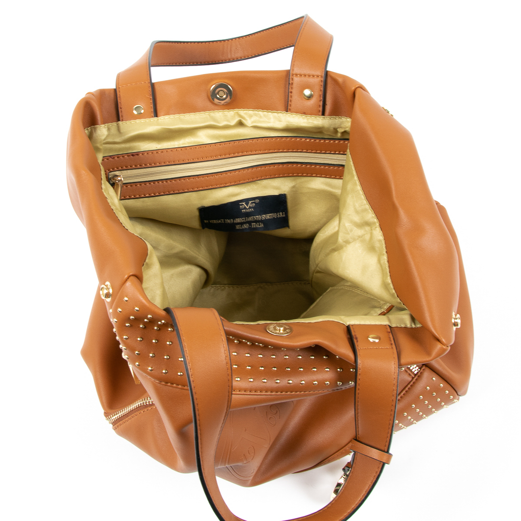 V 1969 Italia Borsa da donna marrone OLIVIA