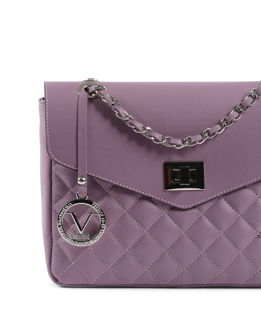 V Italia Borsa da donna Viola V024-S SAUVAGE MALVA
