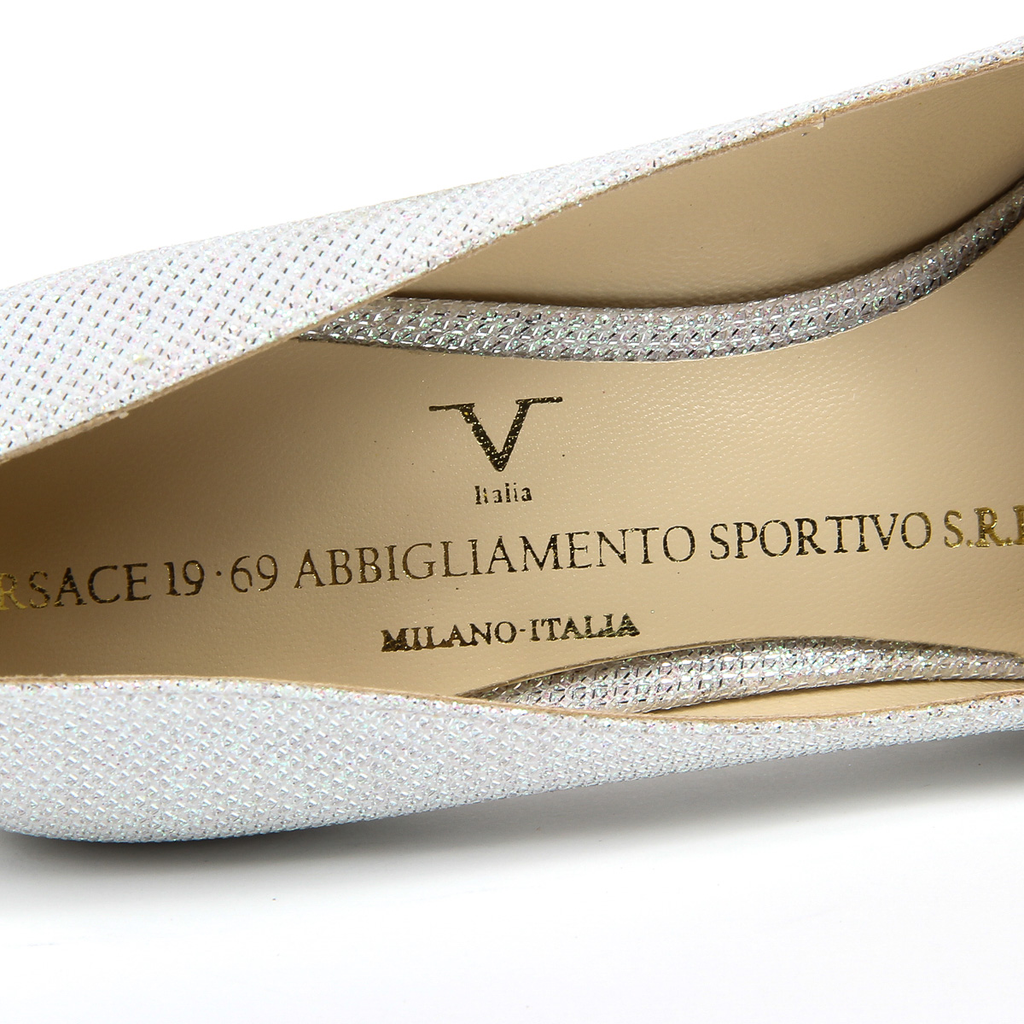 V 1969 Italia Womens Pump White MINA