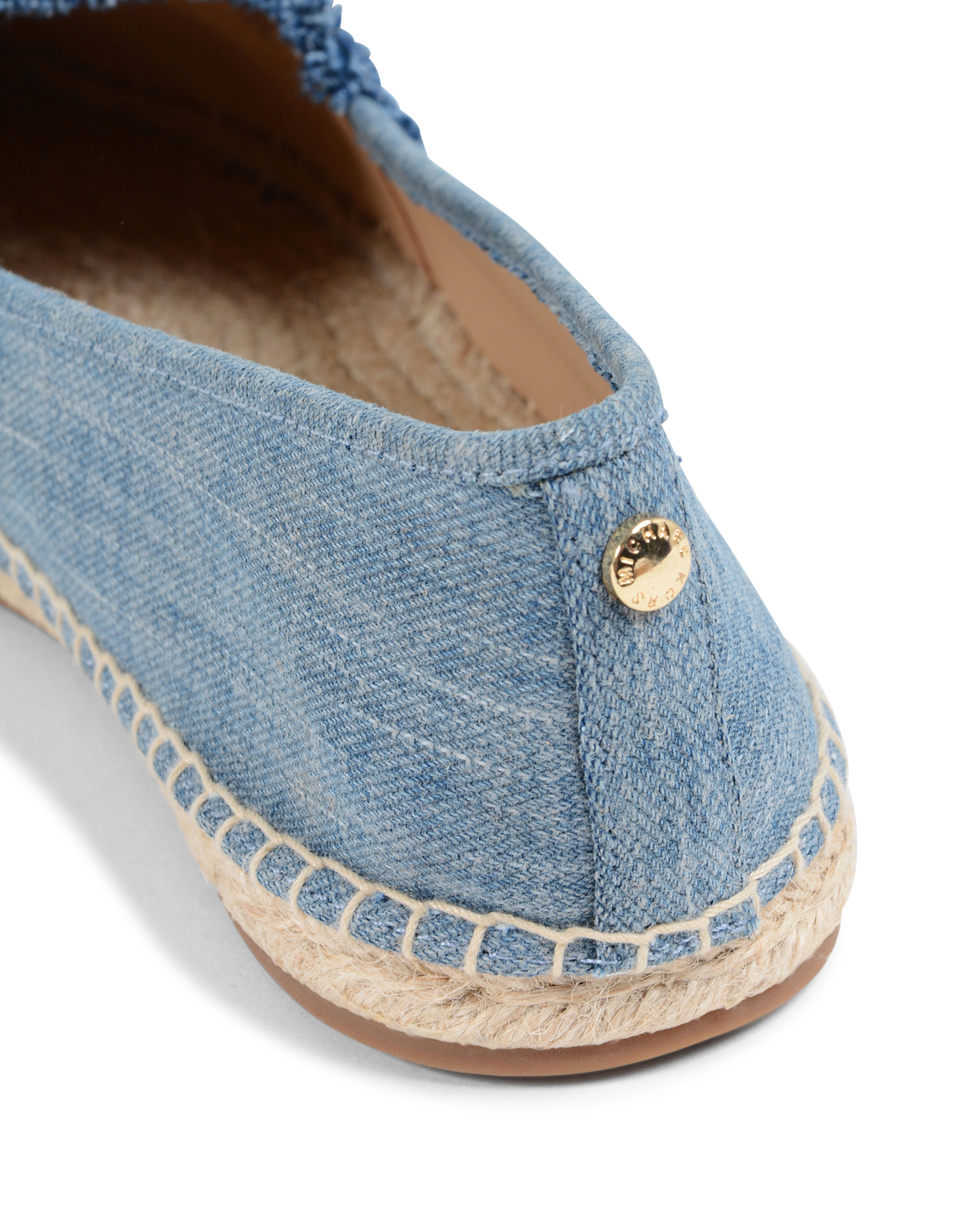 Espadrillas slip-on da donna Michael Kors, blu denim, TIBBY