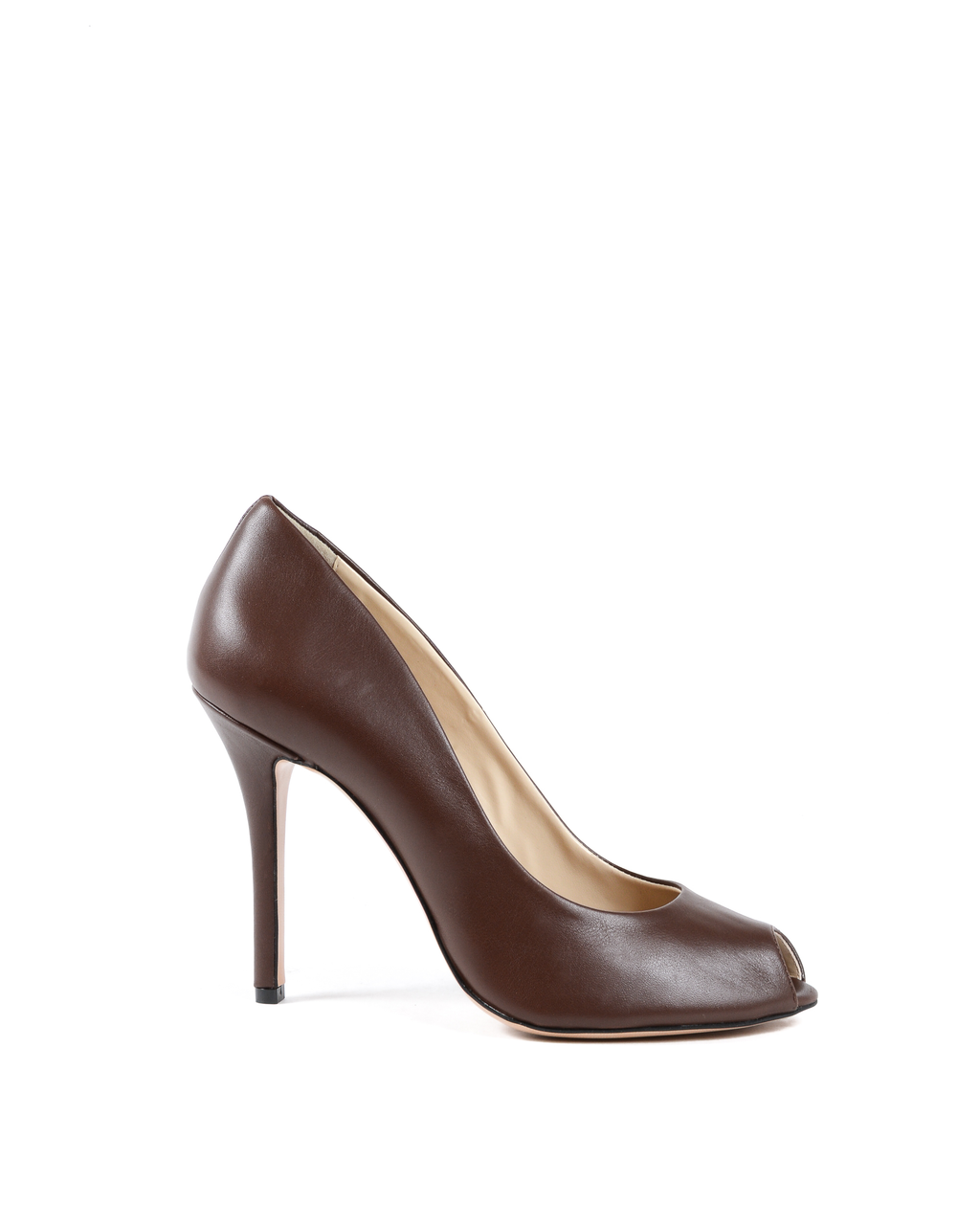 19V69 Italia Womens Pump Open Toe Brown 303 VITELLO T. MORO