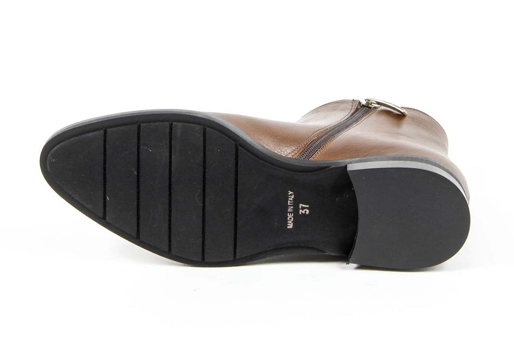 Stivaletto Donna V 1969 Italia B1993 VITELLO CUOIO