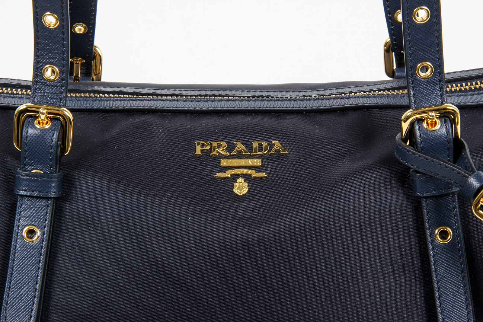 Borsa a mano grande Prada Ladies BR4253 Tessuto