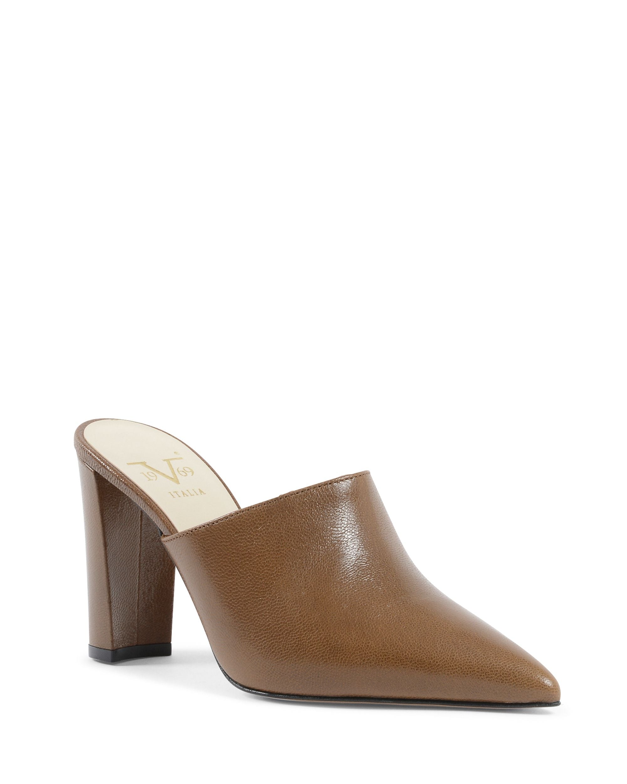 19V69 Italia Sandalo Mule da Donna Marrone LEYA90 BOTERO TABACCO