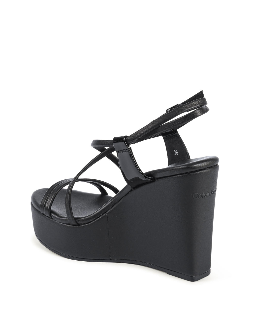 Calvin Klein Zeppa da donna nera HW0HW01952BEH
