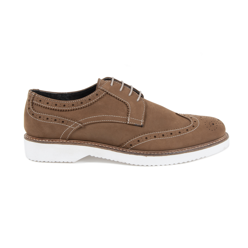 V 1969 Italia Scarpa Brogue da Uomo Marrone HARRY