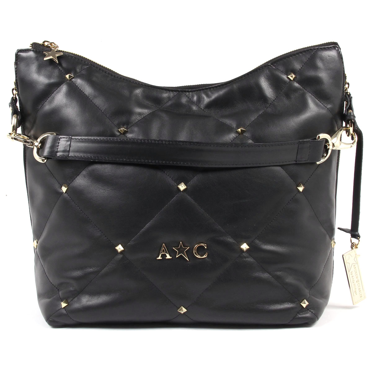 Borsa a mano da donna Andrew Charles nera TESS