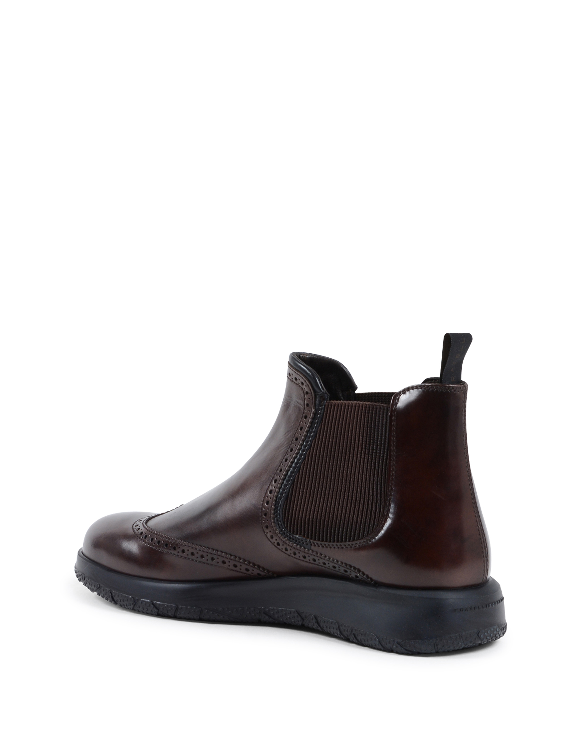 Stivaletto Uomo Fratelli Rossetti Marrone Scuro 45978 LEICESTER EBANO