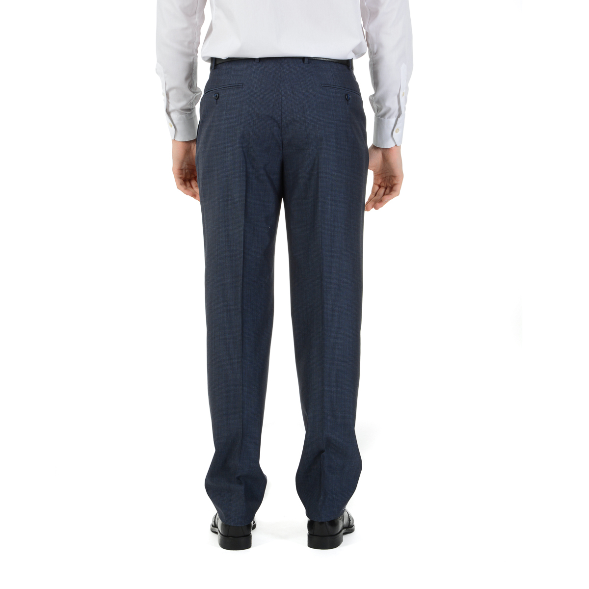 Abito da uomo Corneliani maniche lunghe blu scuro Super 130's