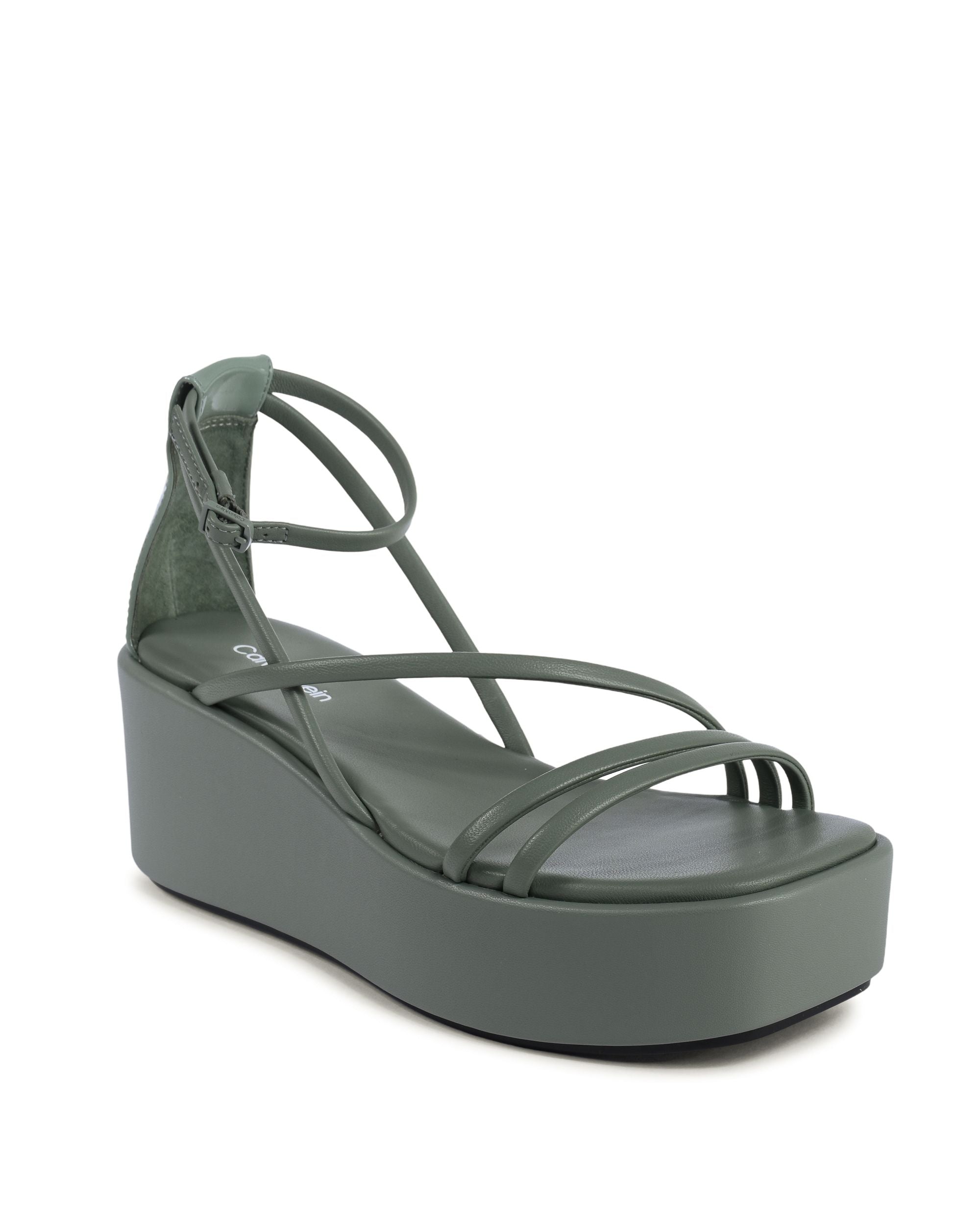 Calvin Klein Zeppa da donna verde HW0HW01949MSW