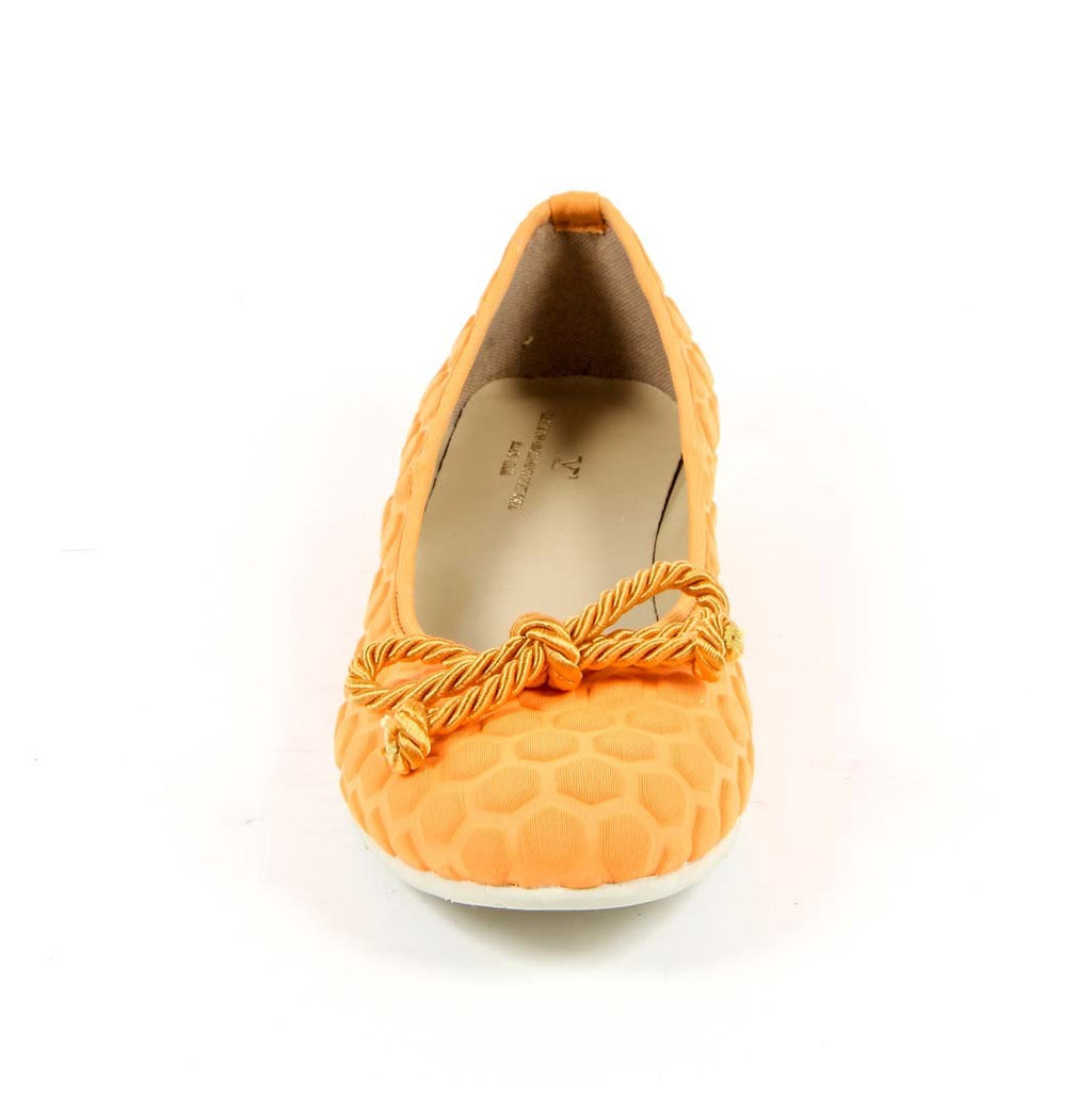 V 1969 Italia Ballerina da donna E08 TESSUTO ARANCIONE