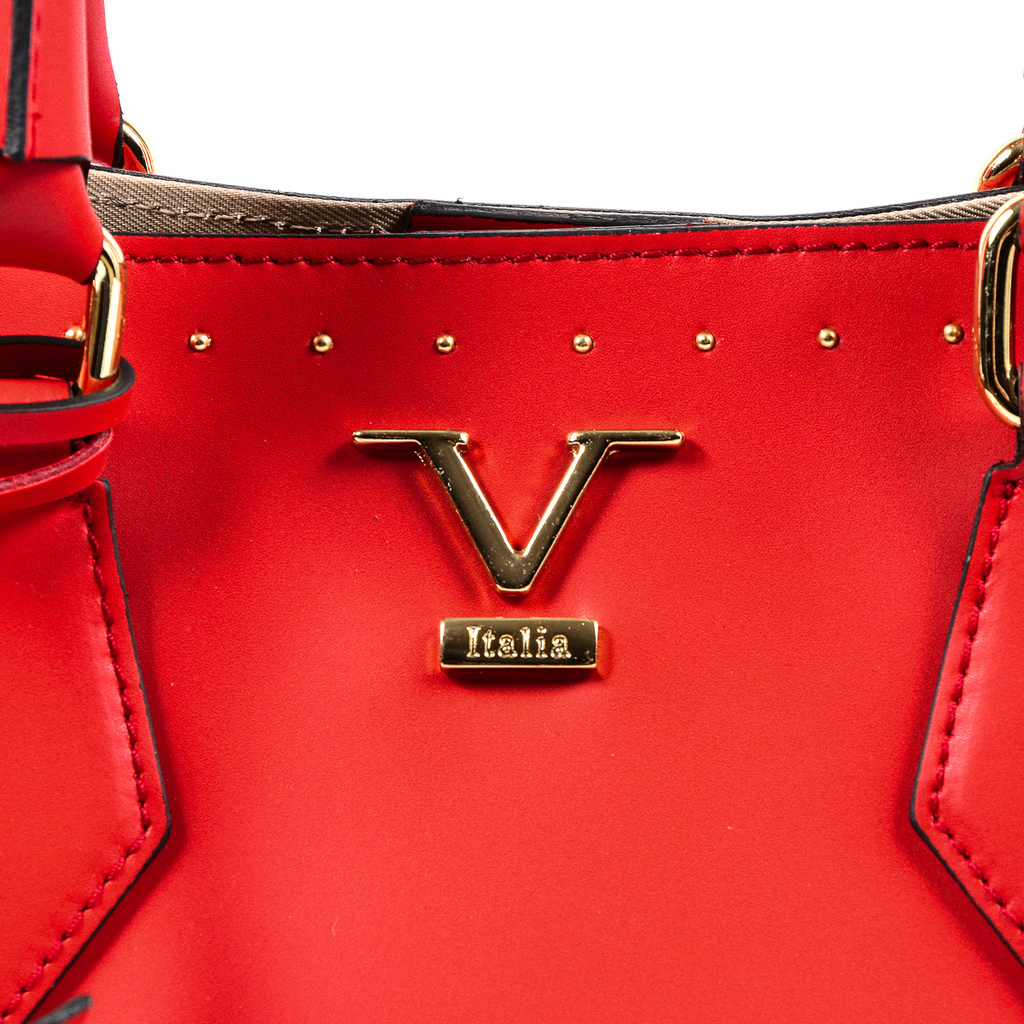 V 1969 Italia Borsa da donna rossa CRETA