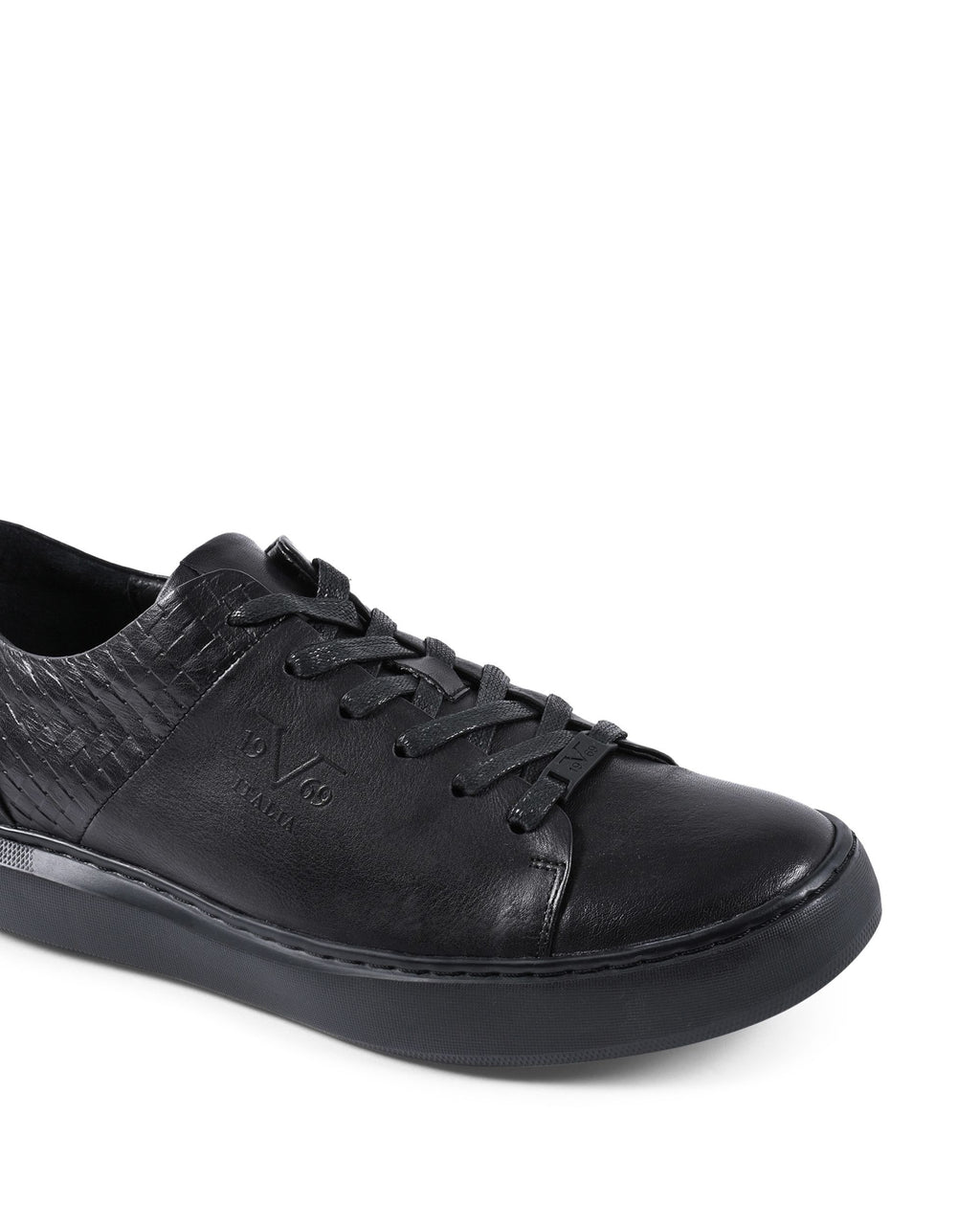 19V69 Italia Sneaker da uomo nera YO JZD18-1LA NERO