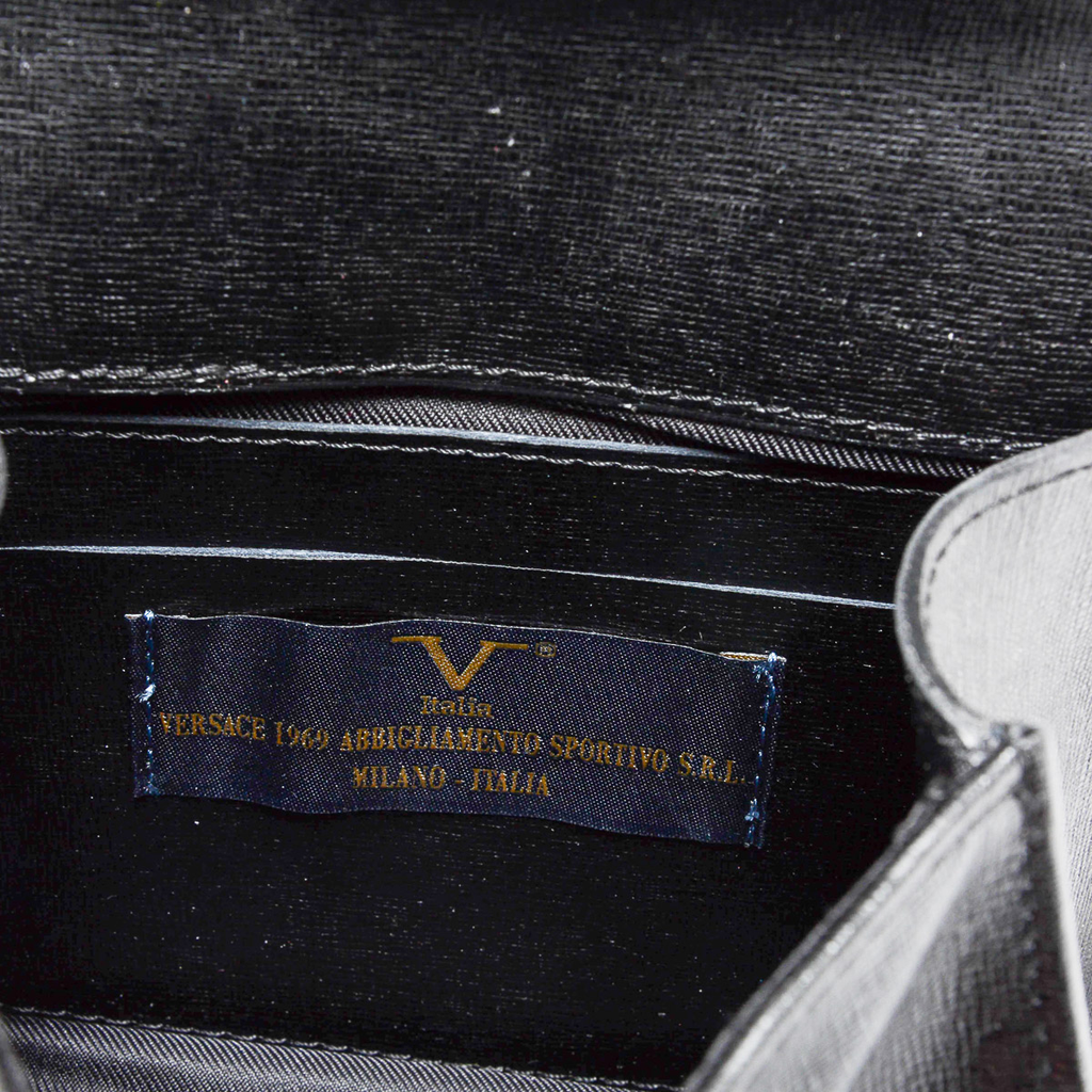 V 1969 Italia Borsa da donna nera PANAMA