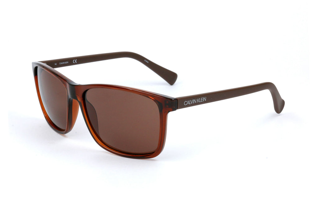 Occhiali da sole da uomo Calvin Klein Collection CK19568S 210 58 15 140 CRYSTAL BROWN