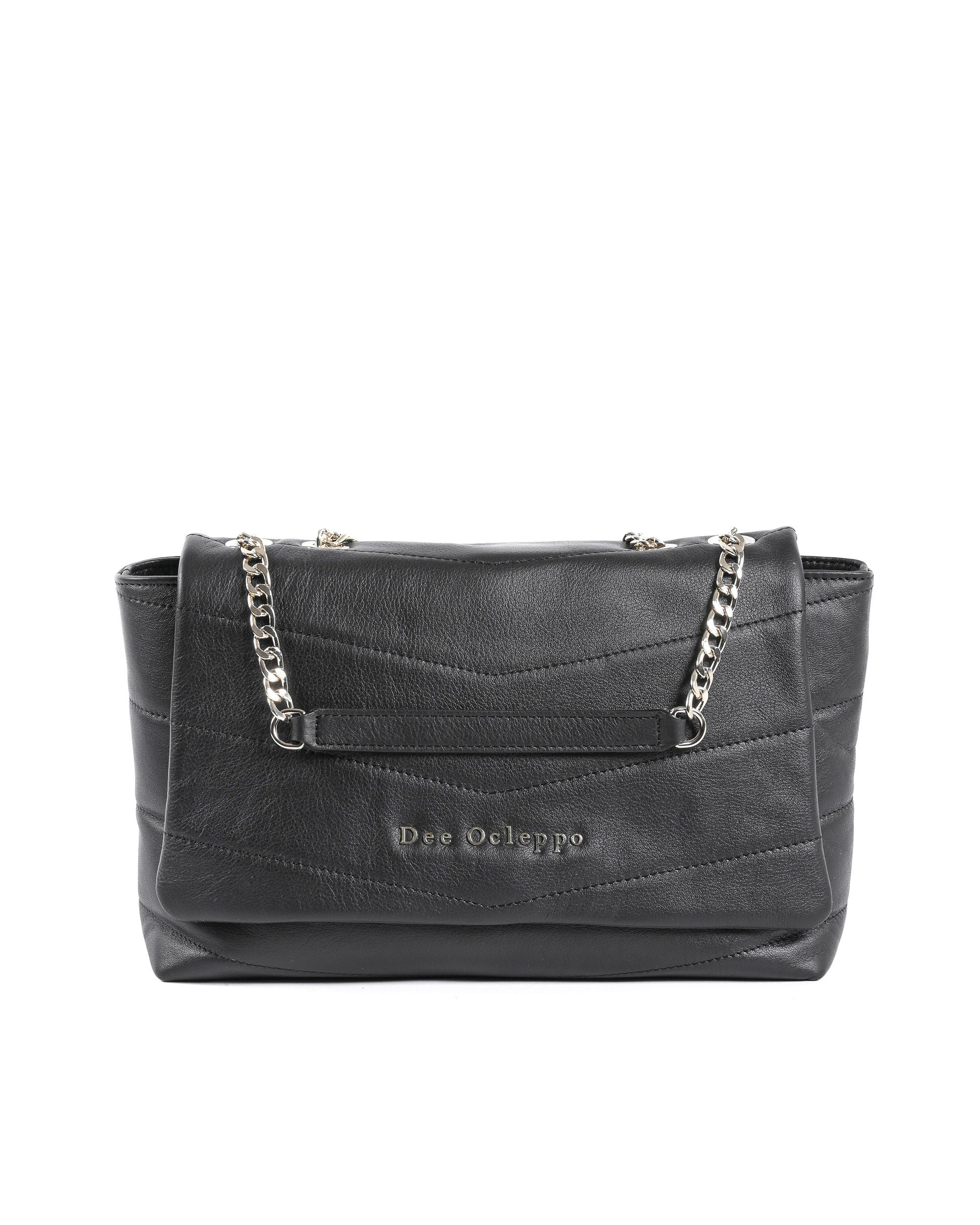 Borsa a tracolla da donna Dee Ocleppo MARGOT BLACK