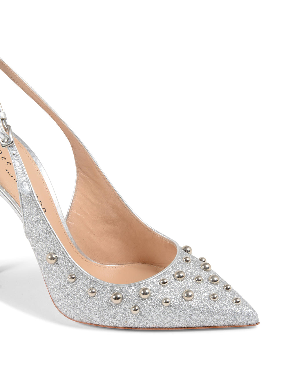 Cocktail Hour Slingback Argento