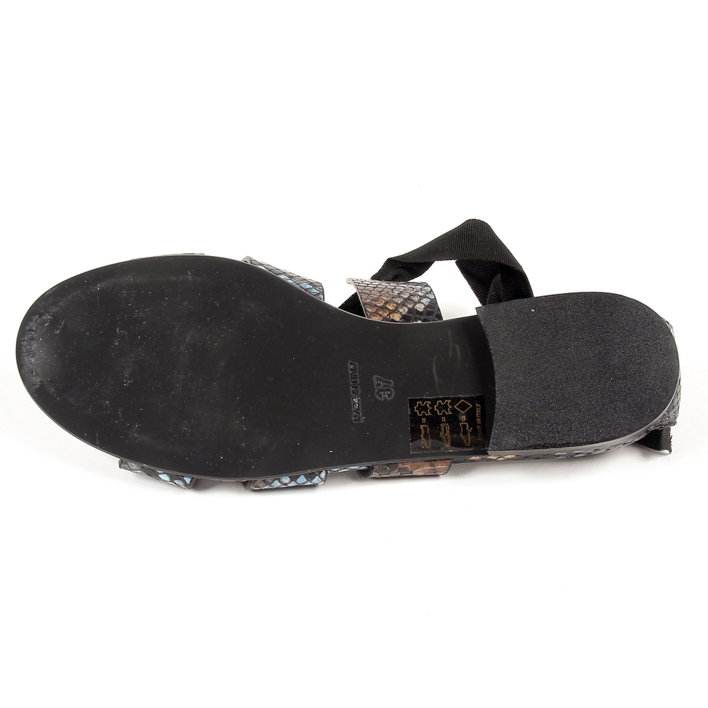 V 1969 Italia Sandalo piatto da donna Multicolor MORA