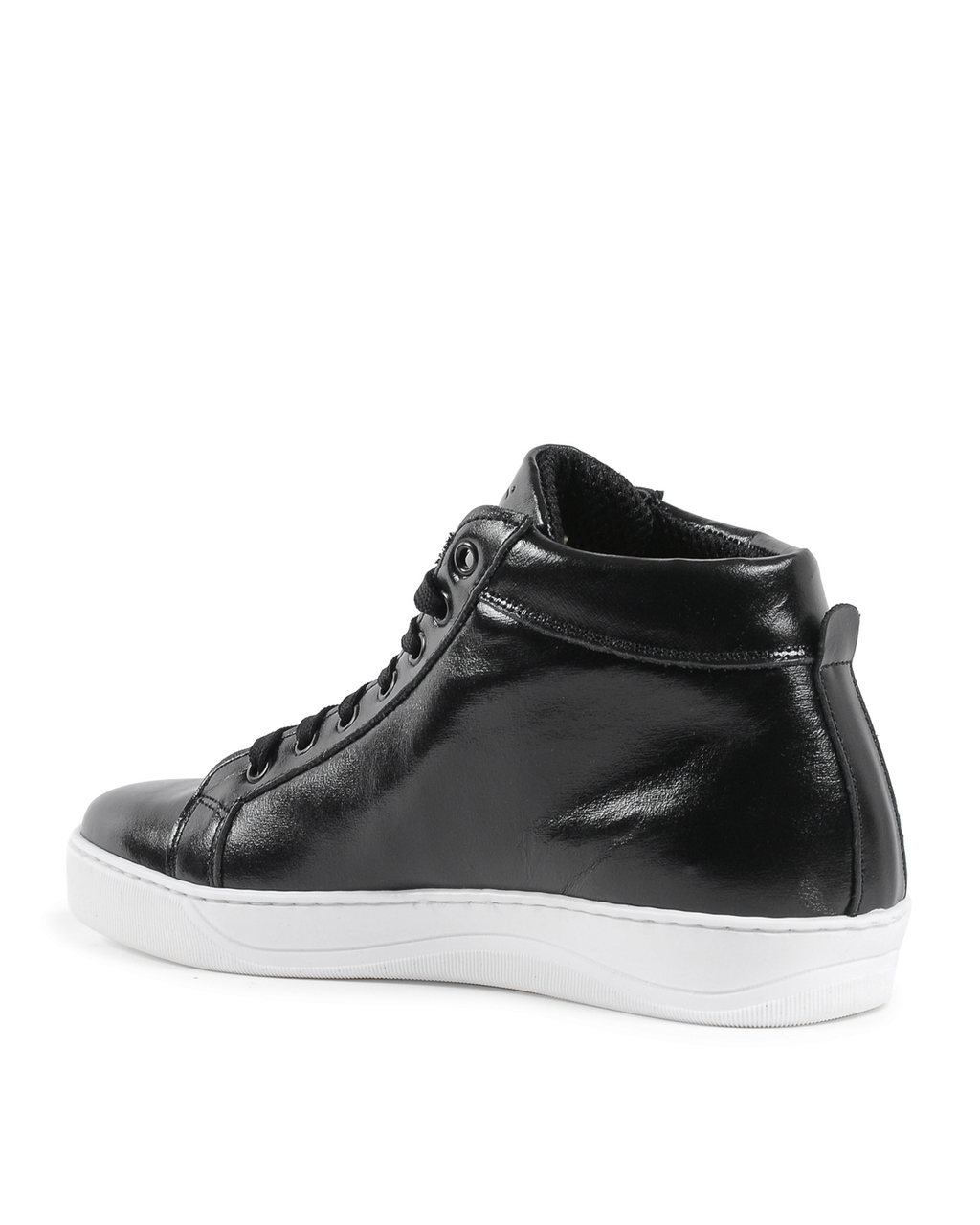 Sneaker Uomo 19V69 Italia Nero Bianco 2130 VITELLO NERO BIANCO