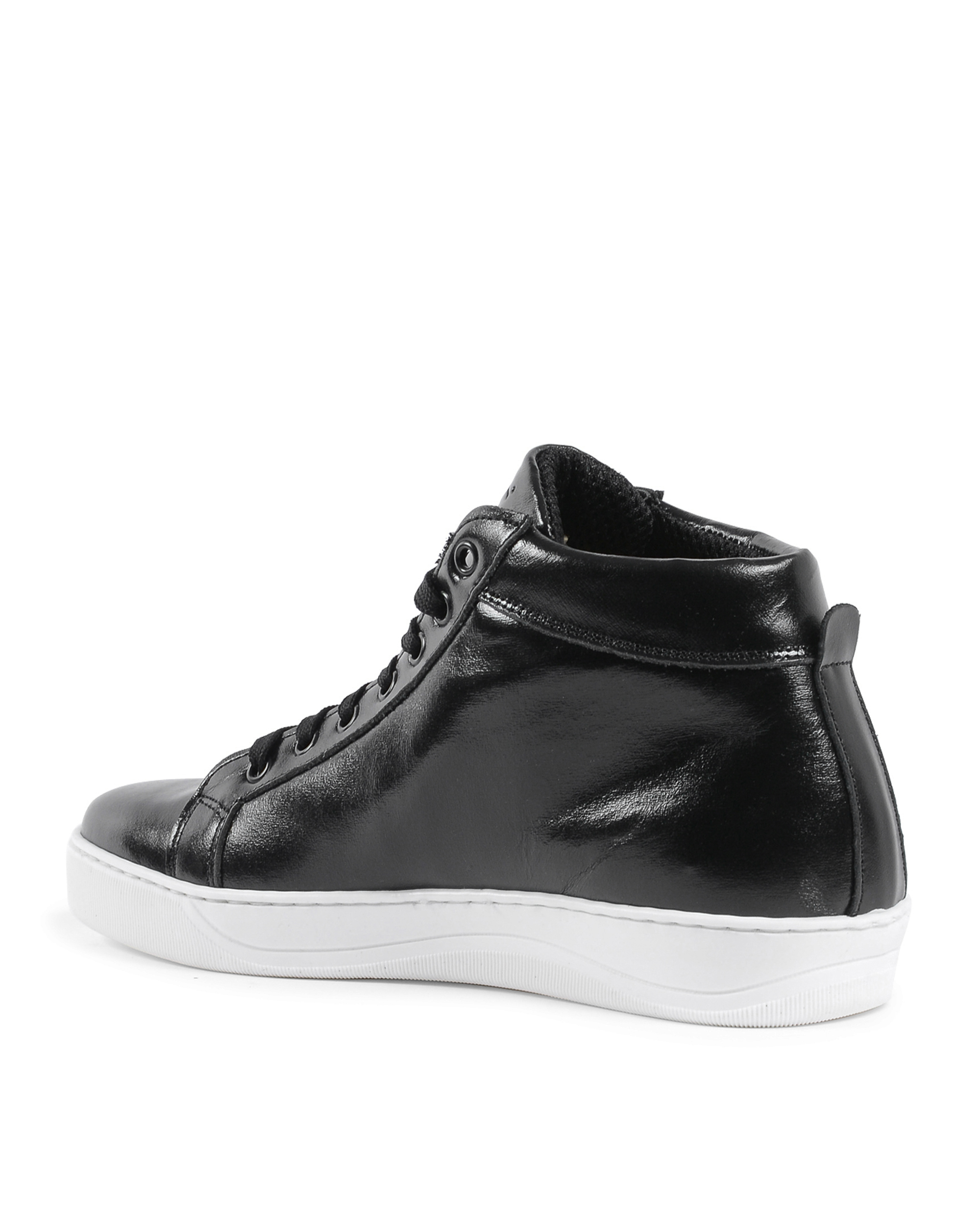Sneaker Uomo 19V69 Italia Nero Bianco 2130 VITELLO NERO BIANCO