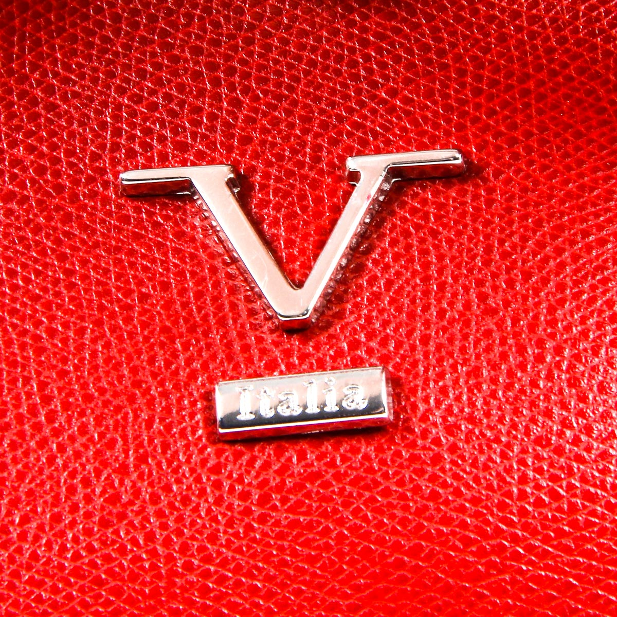 Borsa da donna V 1969 Italia V013-S PALMELLATO ROSSO