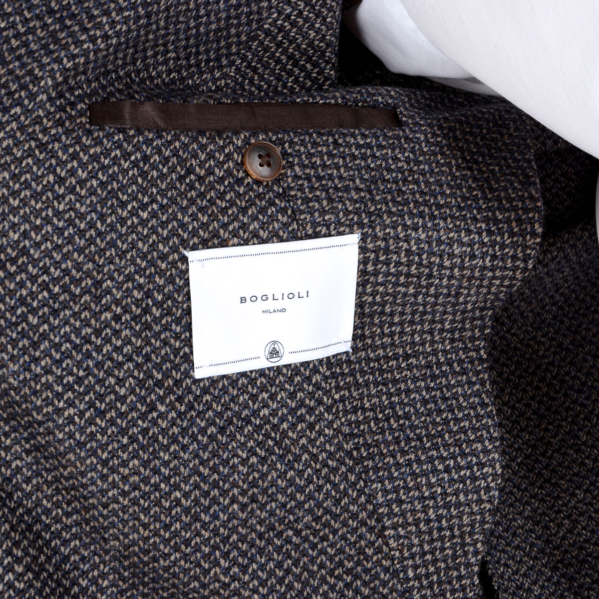 Boglioli Milano Giacca Uomo Maniche Lunghe Grigio Scuro