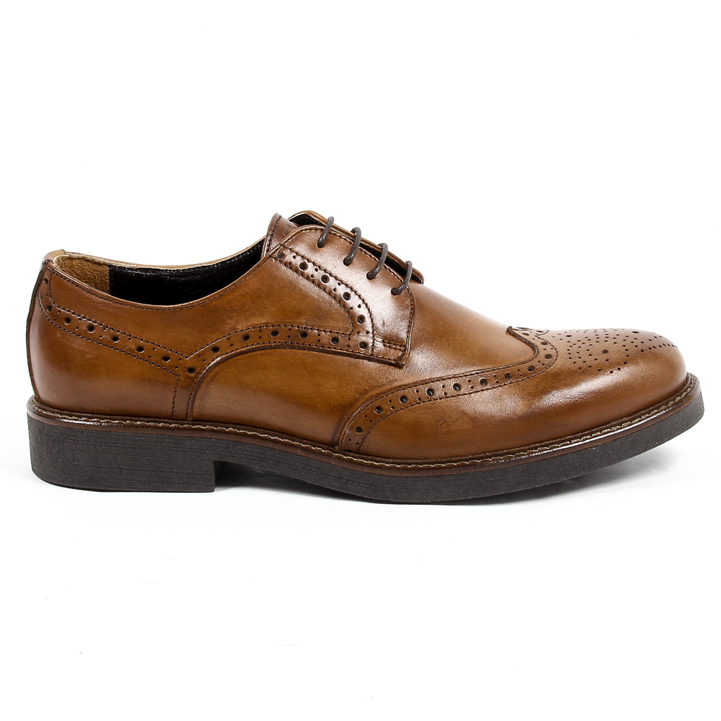 V 1969 Italia Scarpa Oxford Brogue da uomo