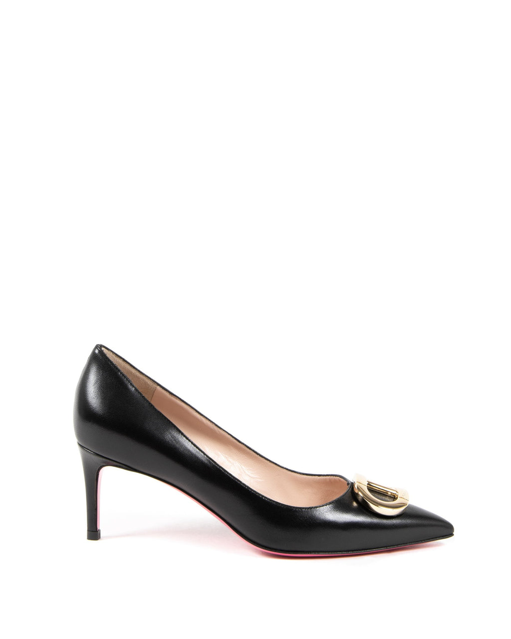 Scarpe con tacco e logo Boss Lady