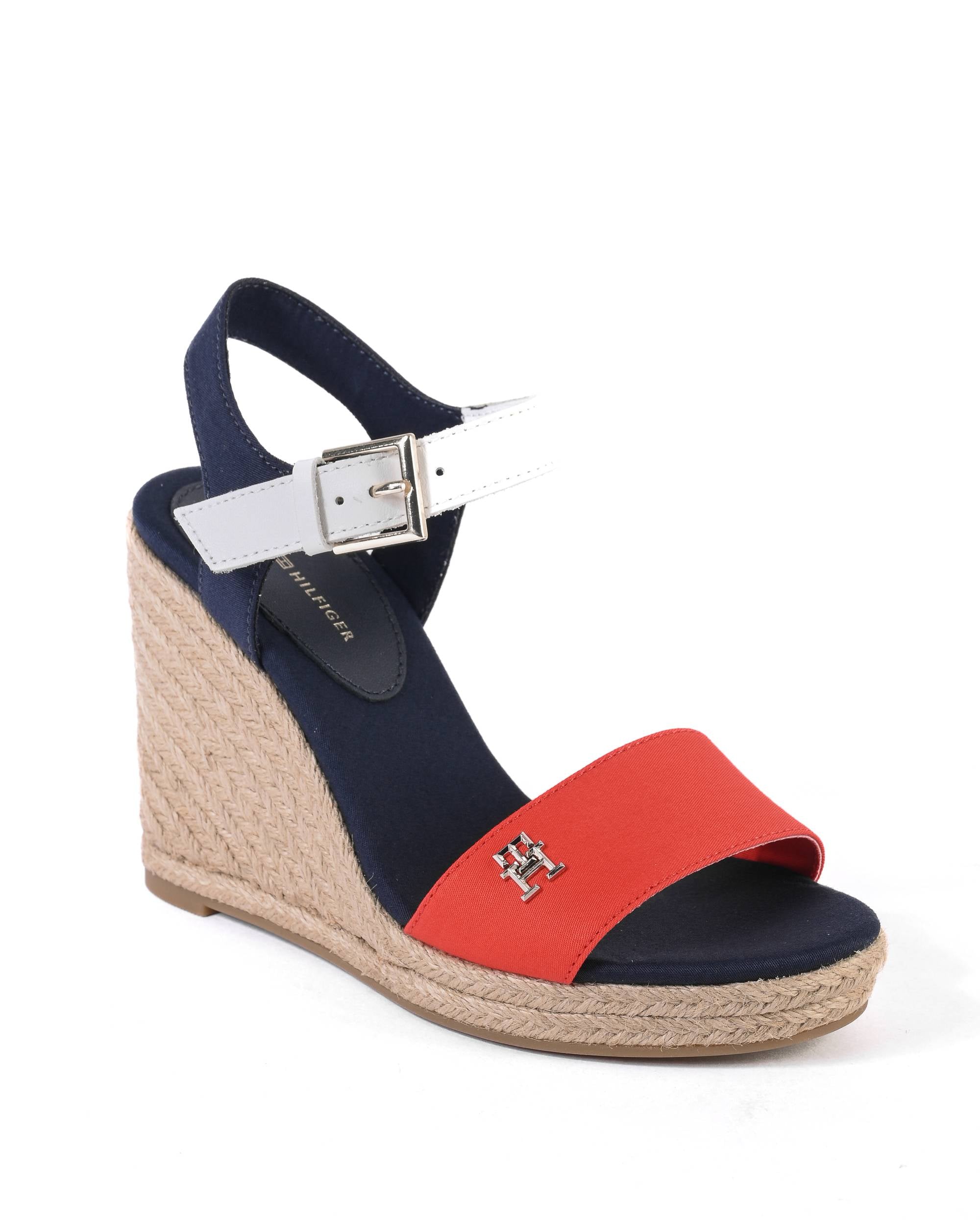 Sandalo da donna Tommy Hilfiger blu FW0FW080530G0