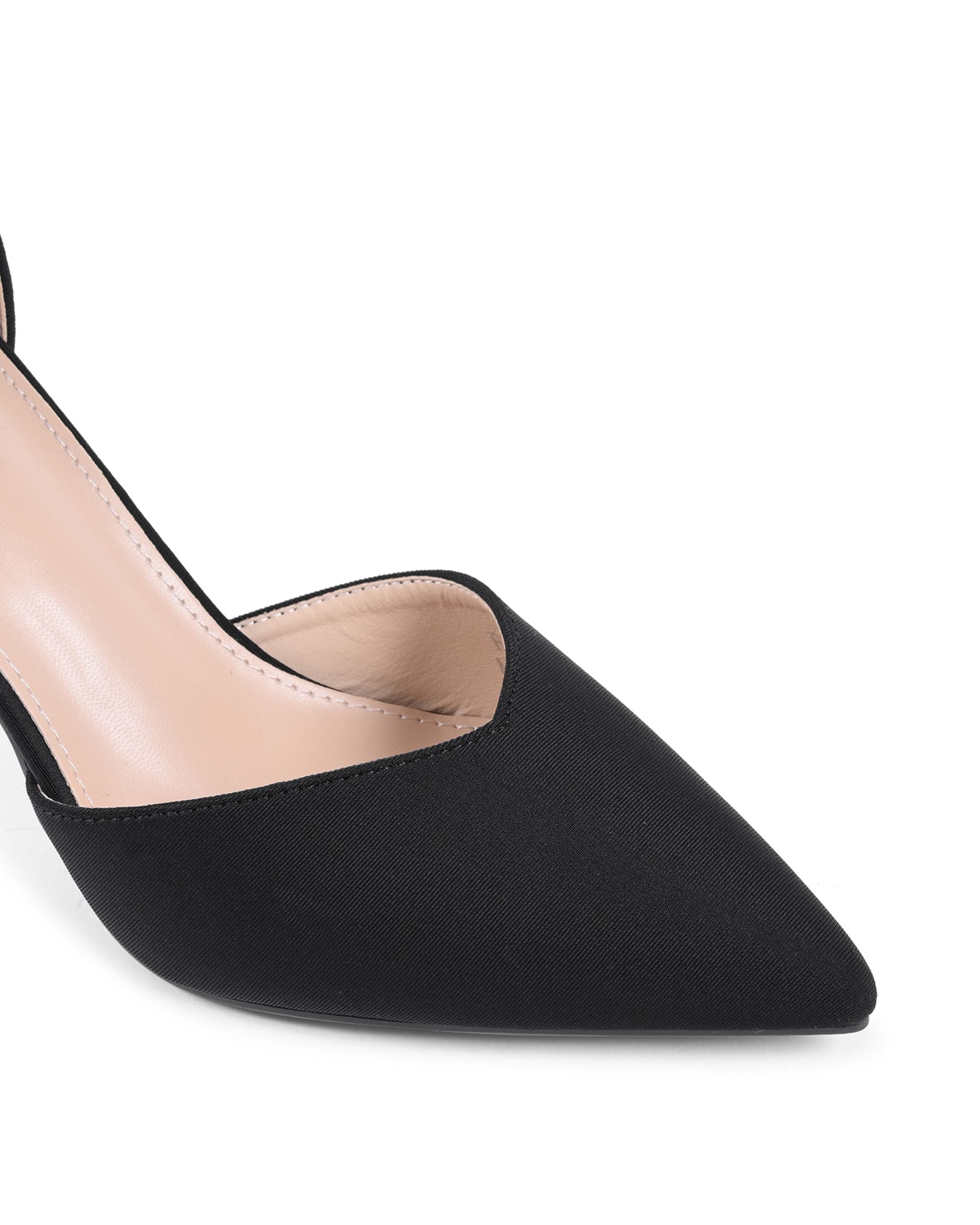 19V69 Italia Scarpe da donna con cinturino alla caviglia nere F2929 NERO