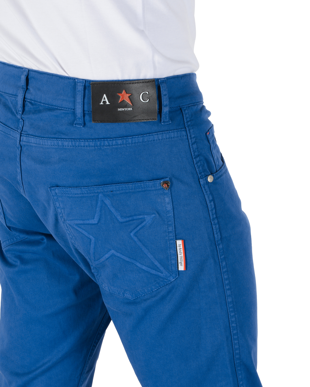 Pantaloni da uomo Andrew Charles Regular Fit FRANK BLUE