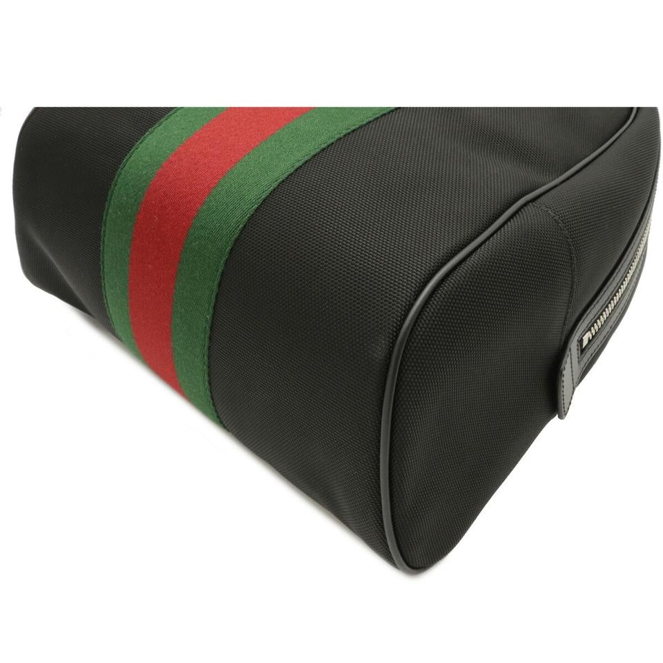 Zaino Gucci Web stripe da uomo nero