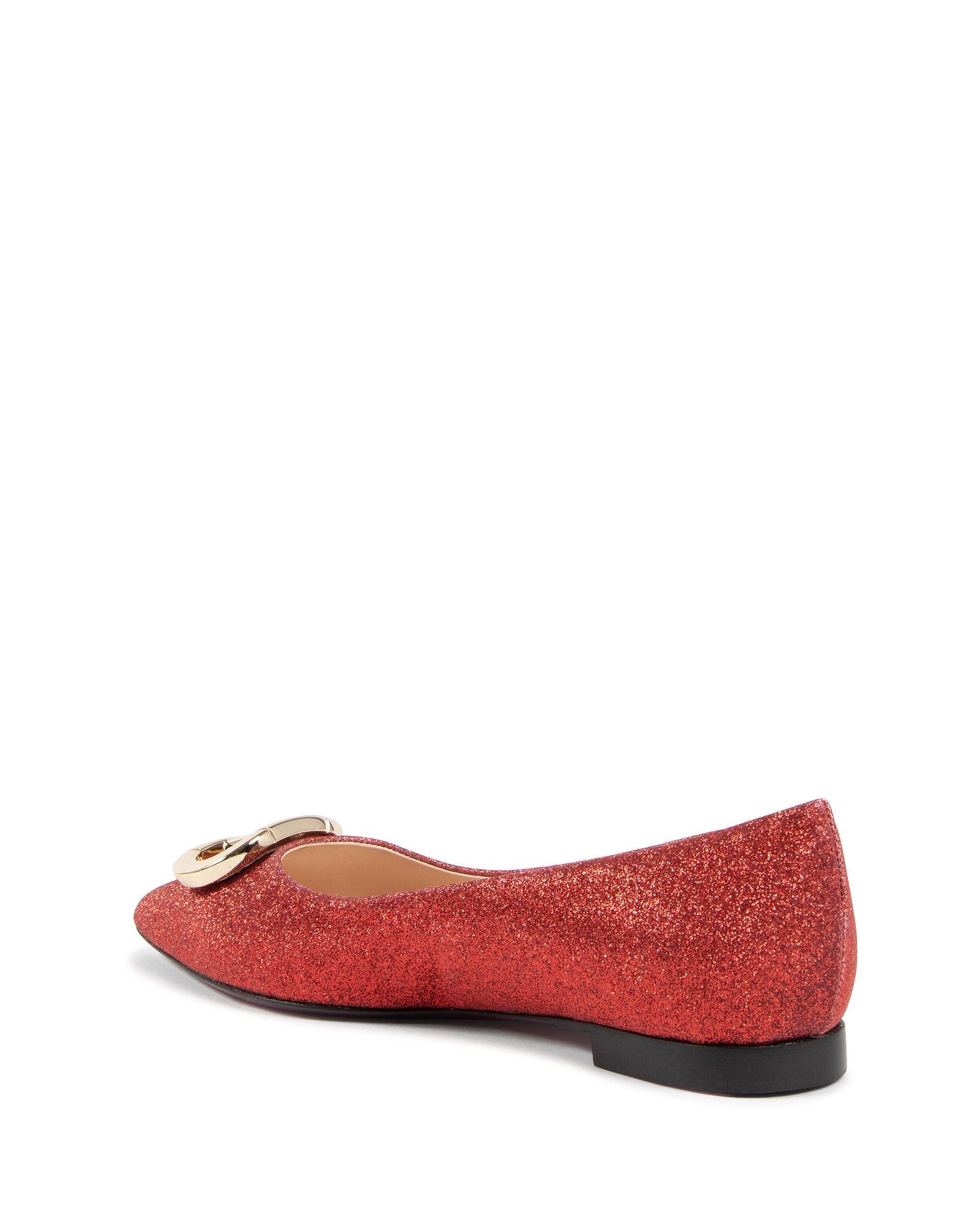 Ballerina brillante rosso brillante