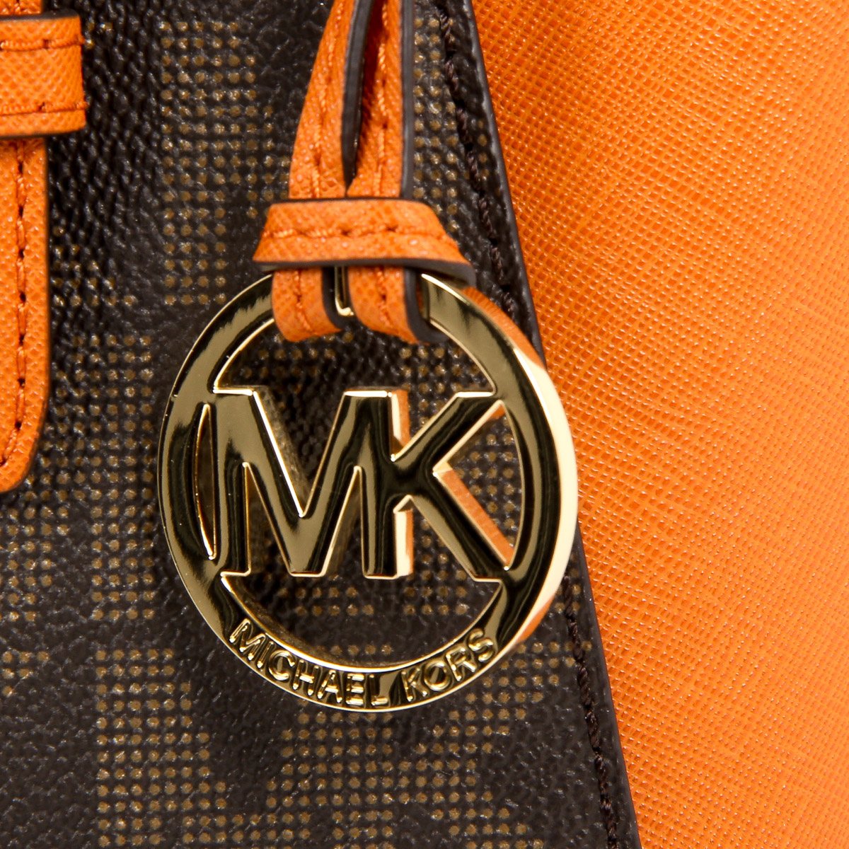 Borsa a mano da donna Michael Kors CIARA 35S7GC6M8B BROWN TANG
